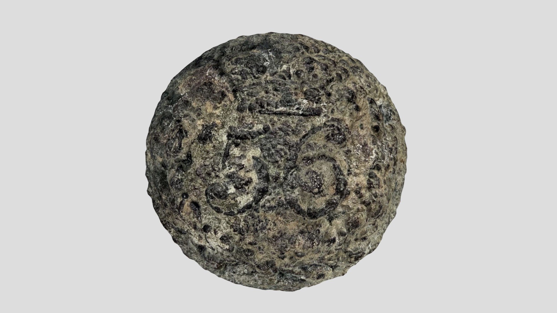 Pewter Button: EOA:2022.127