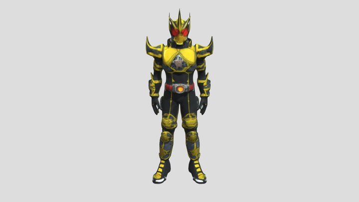 Armored King 3D Model
