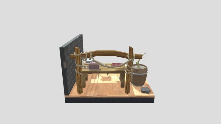 Multiplayer Group Diorama Project 3D Model