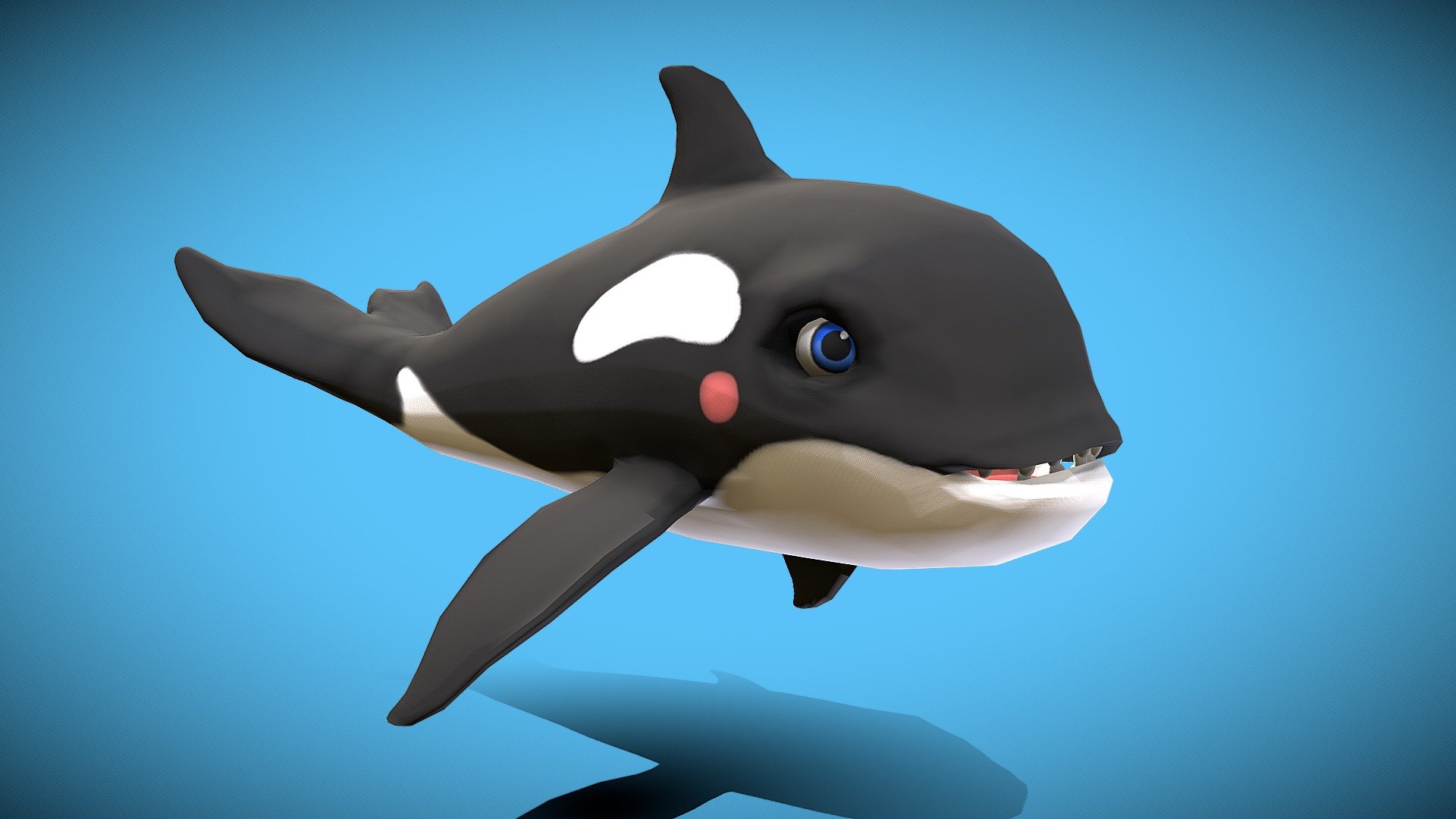 cartoon orca - Buy Royalty Free 3D model by 3DAnvil [299d149 ...