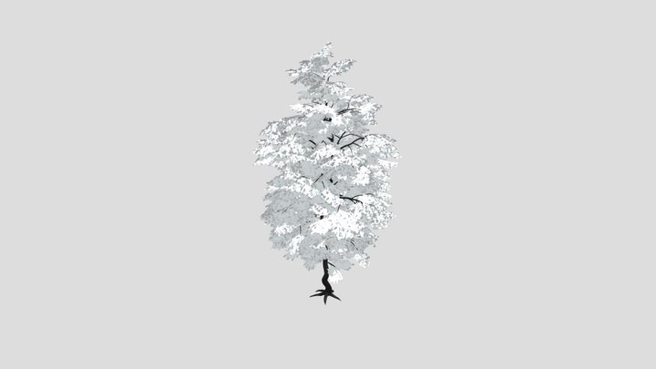 Tree_01_ Art Station 3D Model