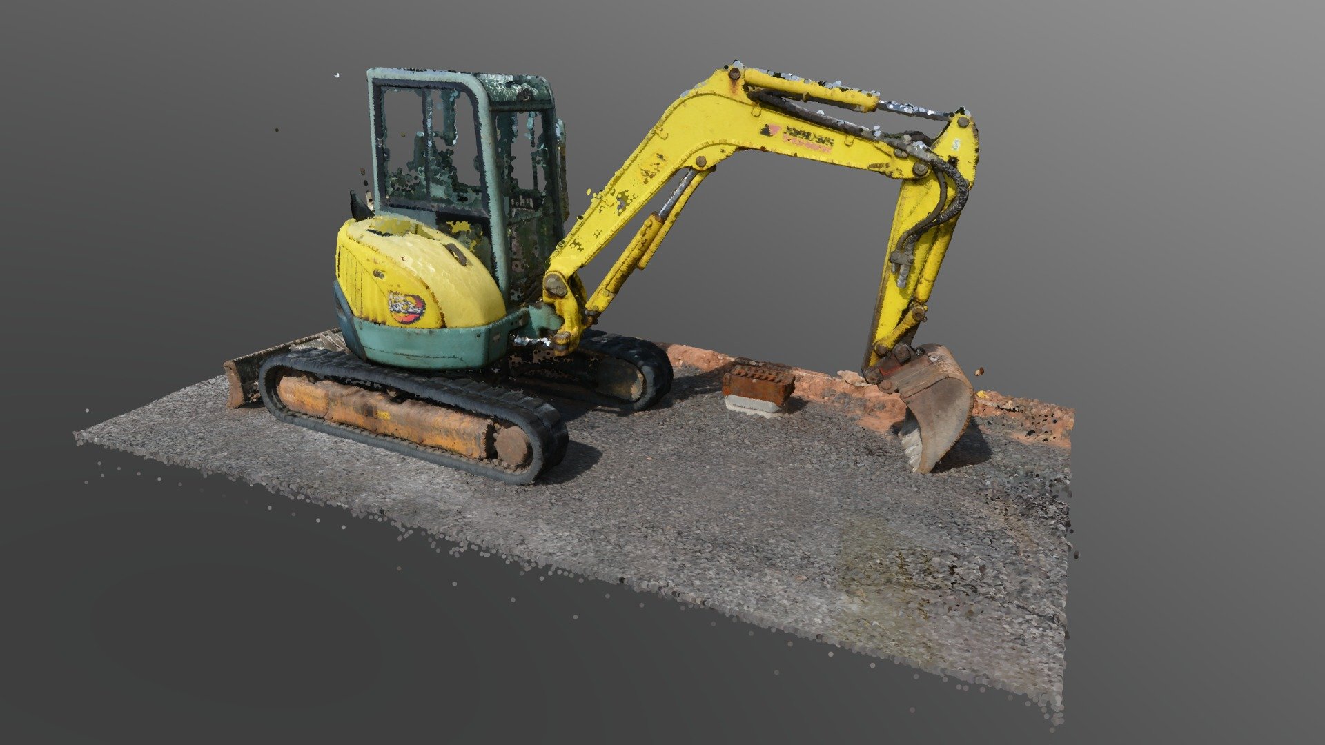 Photogrammetry Excavator