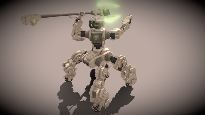 IL-Longma-Mecha 3D Model