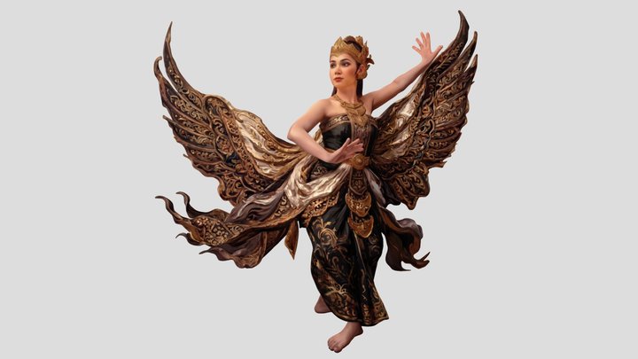 Indo Costume With Wings
