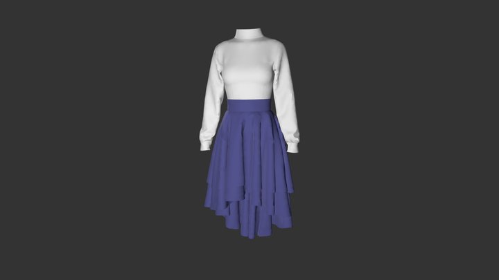 Office fashion 3D Model