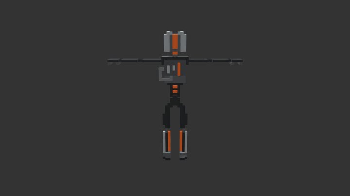 Exclabot 3D Model