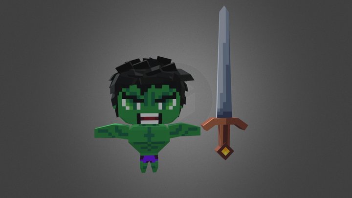 Kimchi Style Hulk Blockbench