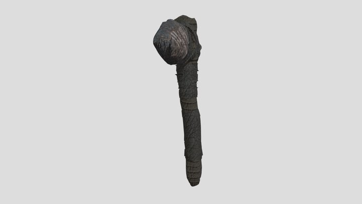 Caveman's hatchet 3D Model