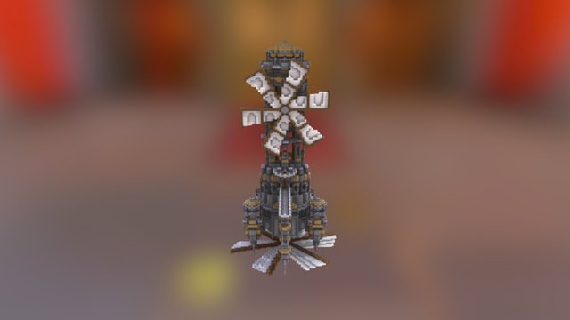 Windmill 3D Model
