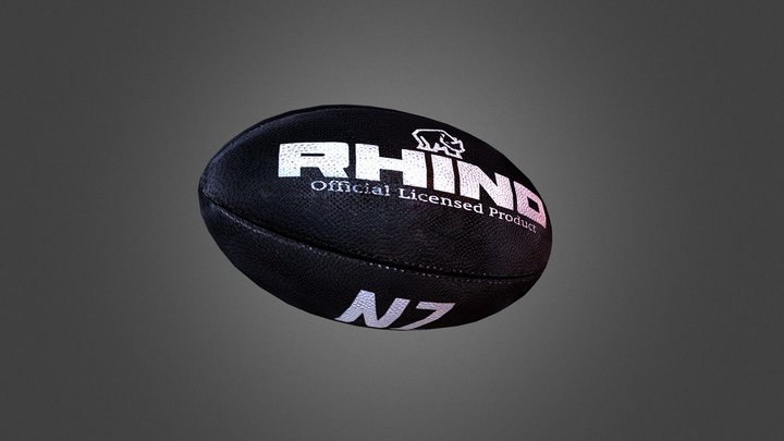 Rugby Ball4 3D Model