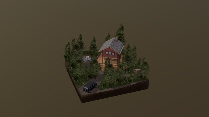 Diorama 3D Model