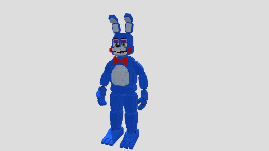 Toy Bonnie Minecraft Model