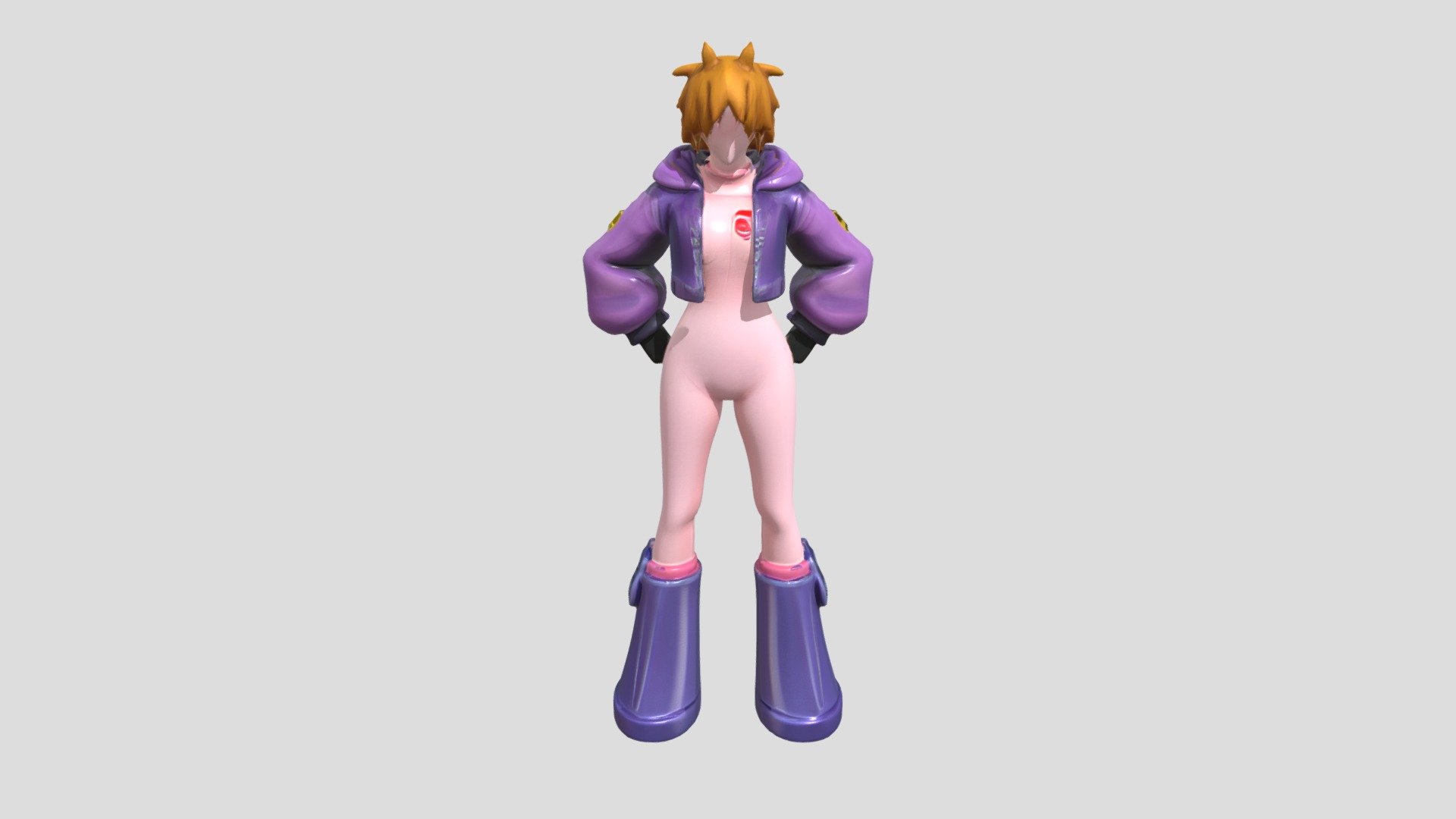 stylized character figure - 3D model by kaalleidoskop [29a69a6] - Sketchfab