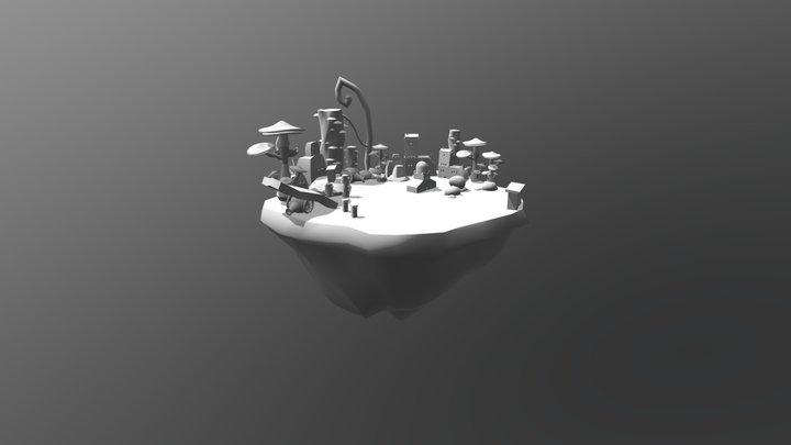 001 3D Model