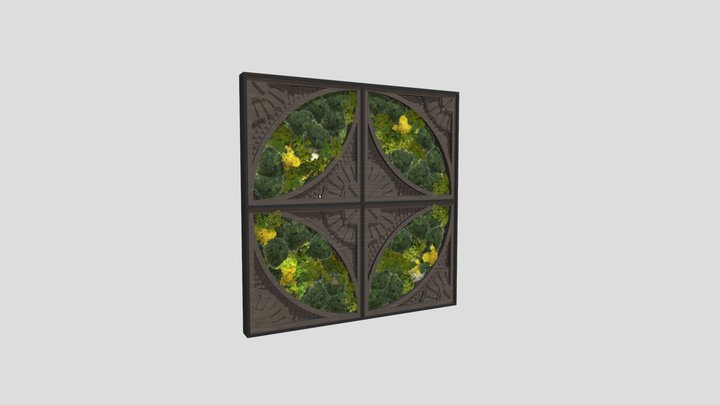 Walls of Eden - Serpent 900 x 900 3D Model