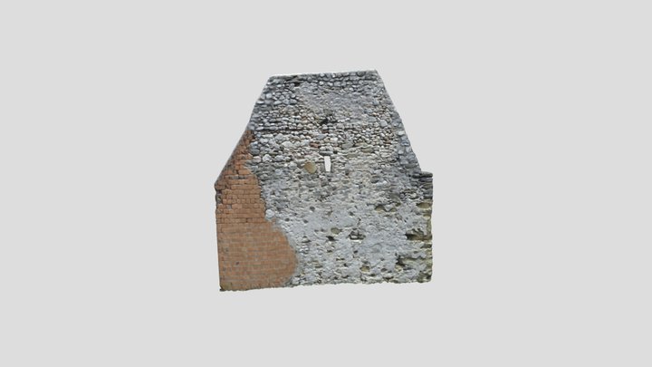 Zámoly - church ruin 3D Model