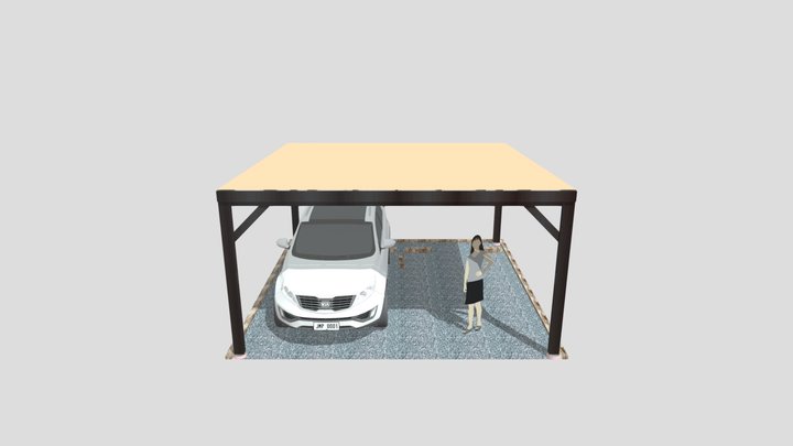 COCHERA 3D Model