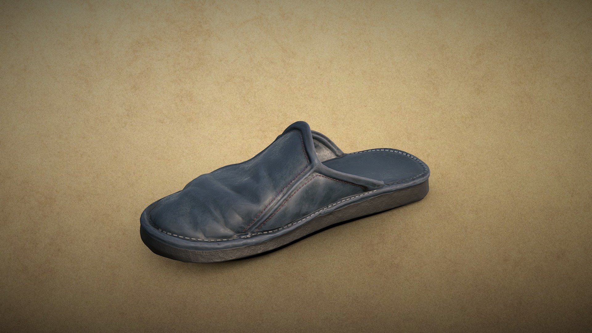 Slipper - Download Free 3D model by Andy Woodhead (@Andywoodhead