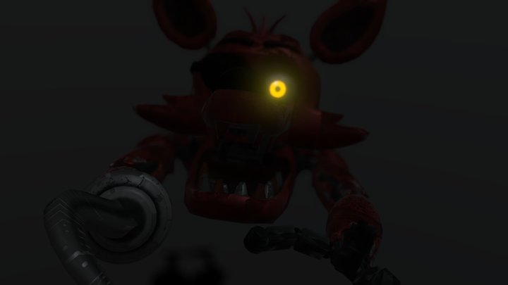 FNAF Withered Foxy Head - Download Free 3D model by joshuagoldenburgh  (@joshuagoldenburgh) [3fb0273]