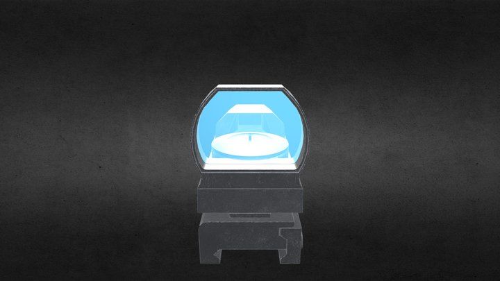 Red Dot Sight 3D Model