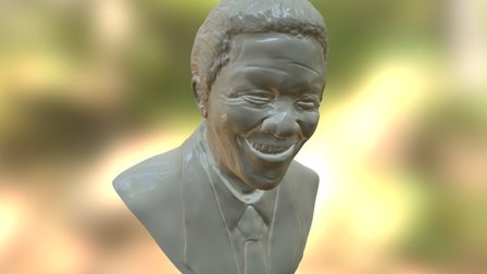 Nelson Mandela 3D Model