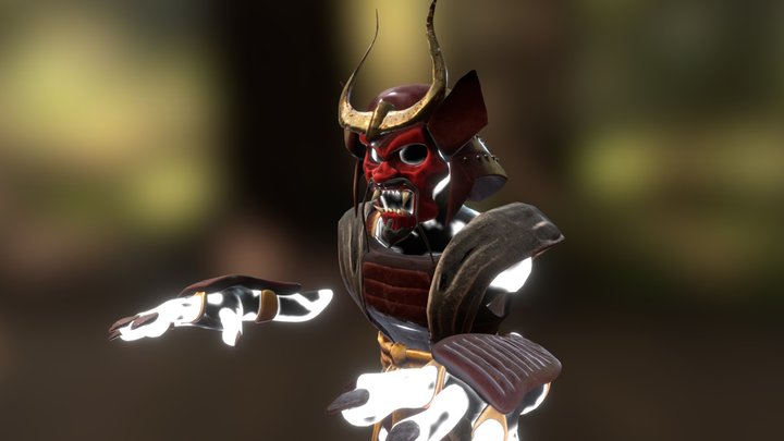 DETAG - Samurai Spirit 3D Model