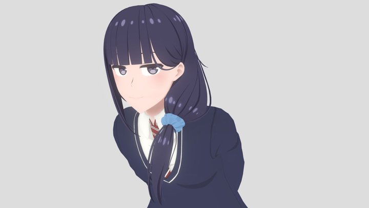 Gundou Misuzu VRChat Avatar 3D Model