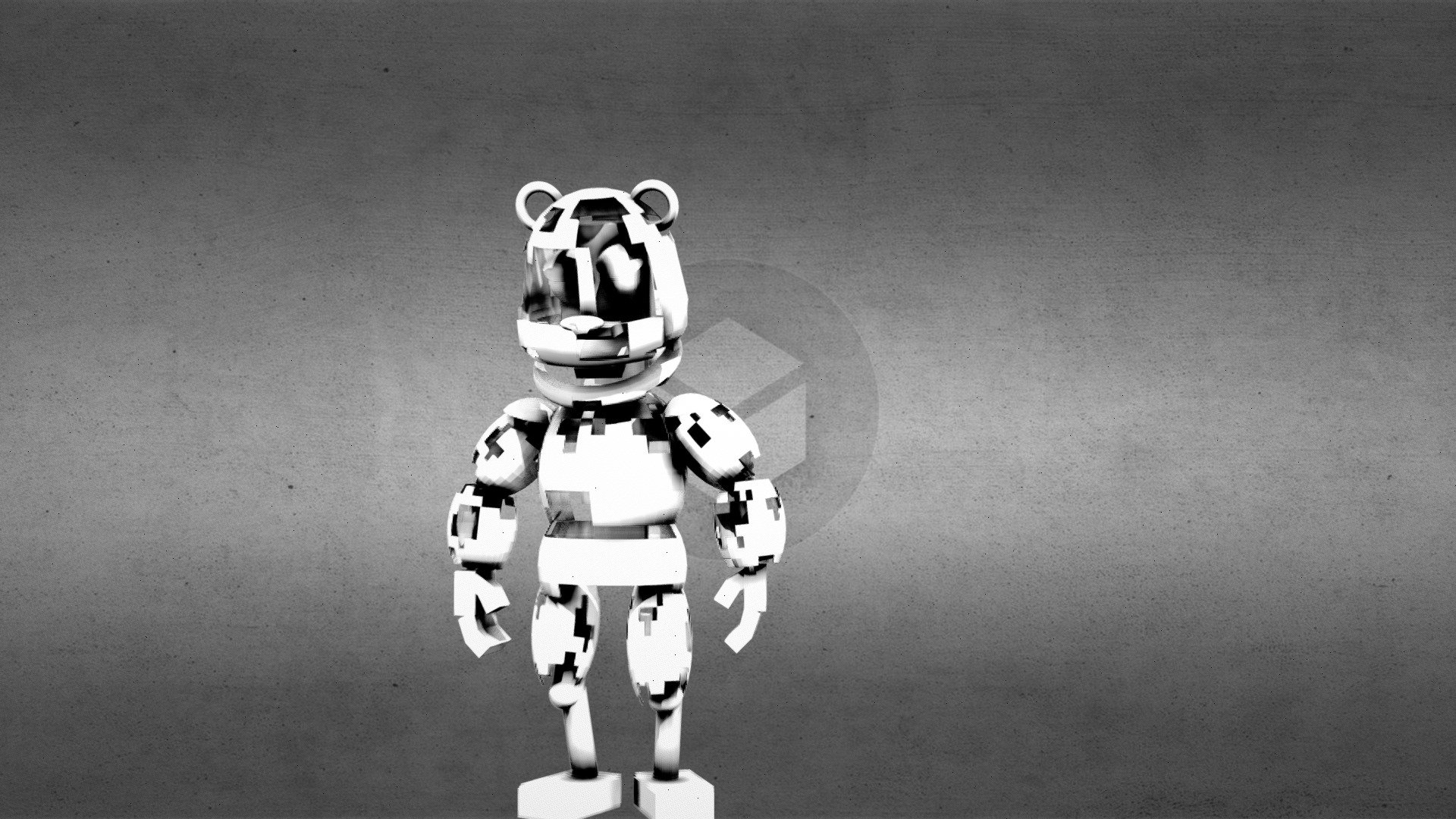 W_RED BEAR - 3D model by www.thaicon [29ae2b5] - Sketchfab