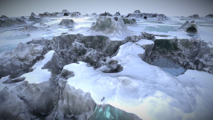 Winter Environment 1 / Winterumgebung 1 3D Model
