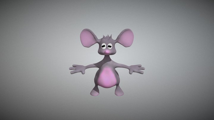 Bubbly_the_Mouse 3D Model