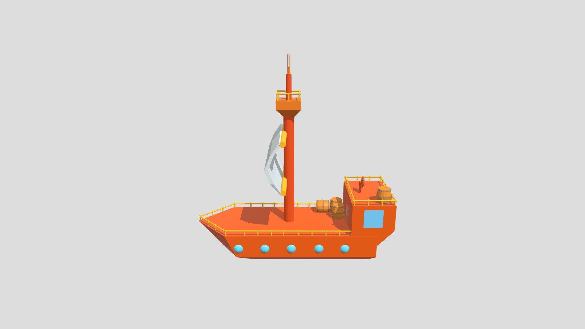 Low Polly Ship