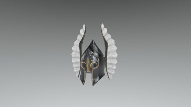 Gondorian Fountain Guard helmet 3D Model