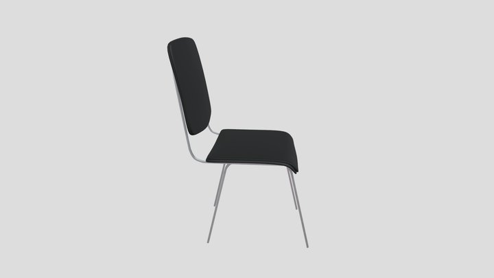 Chair low poly for AAA games 3D Model