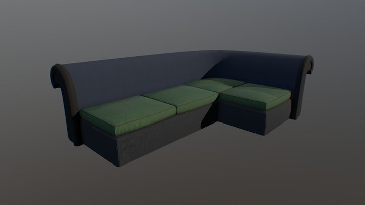 Sofa 3D Model
