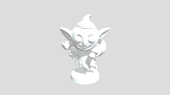 Goblin Adventurer 3D Model