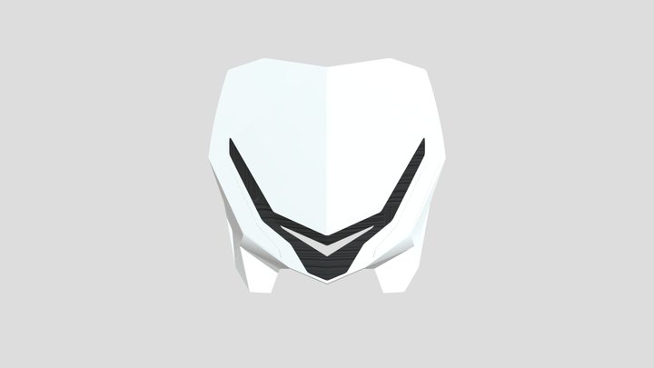 Polisport E-Blaze Front Plate 3D Model