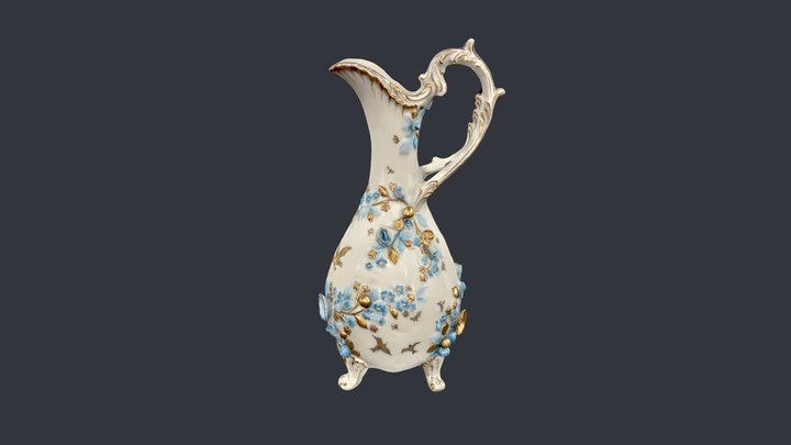 Herendi - Jug 3D Model
