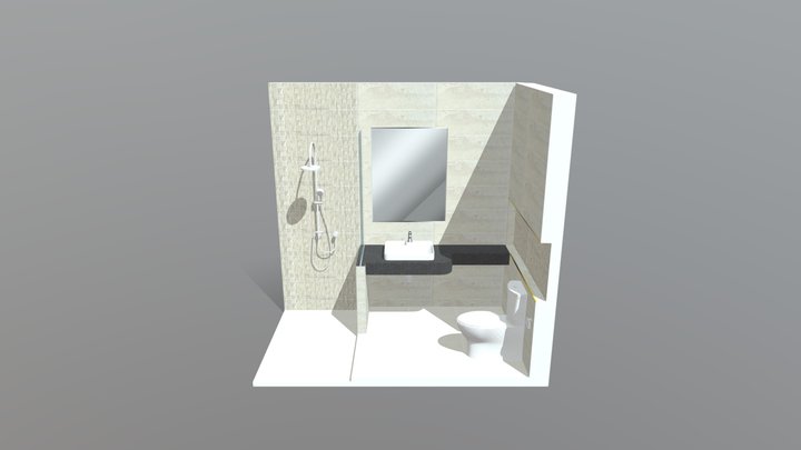 ห้องน้ำ2 3D Model