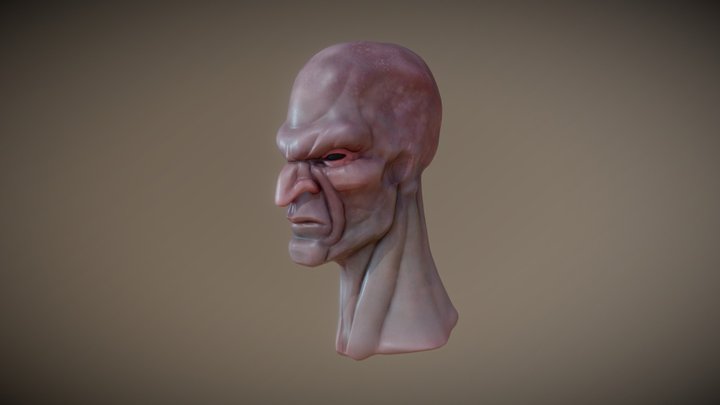 giantHead 3D Model