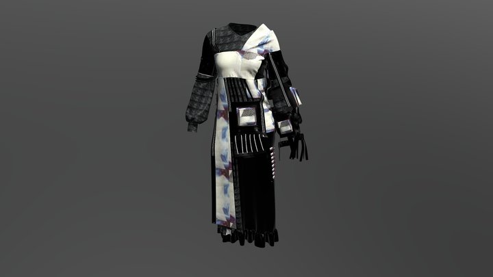 CLO3D x HKDI DFDC Finalist 3D Model