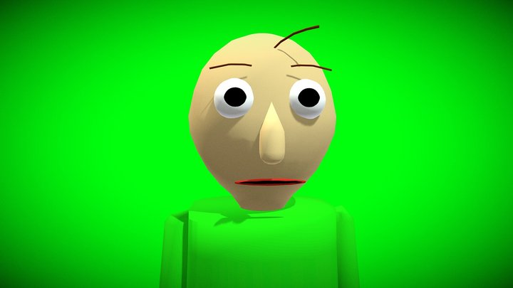 SFM Modified Baldi Model 3D Model