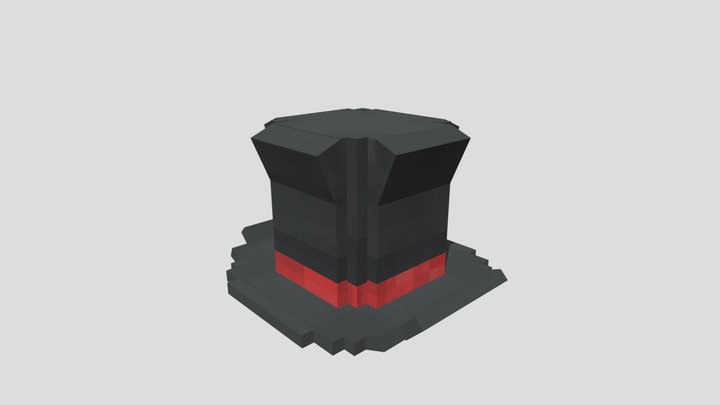 Top Hat - Minecraft Texture 3D