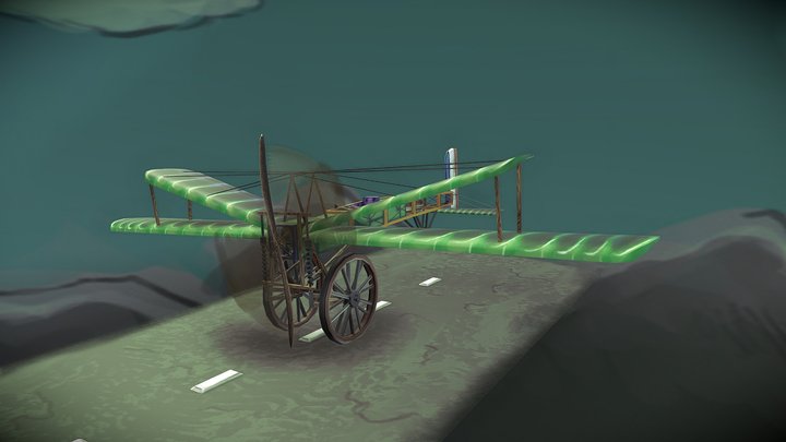 The Flying Circus Assignment [Bleriot XI ] 3D Model