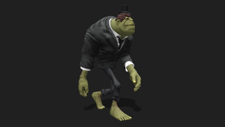 Toon Hyde - 3D Model 3D Model