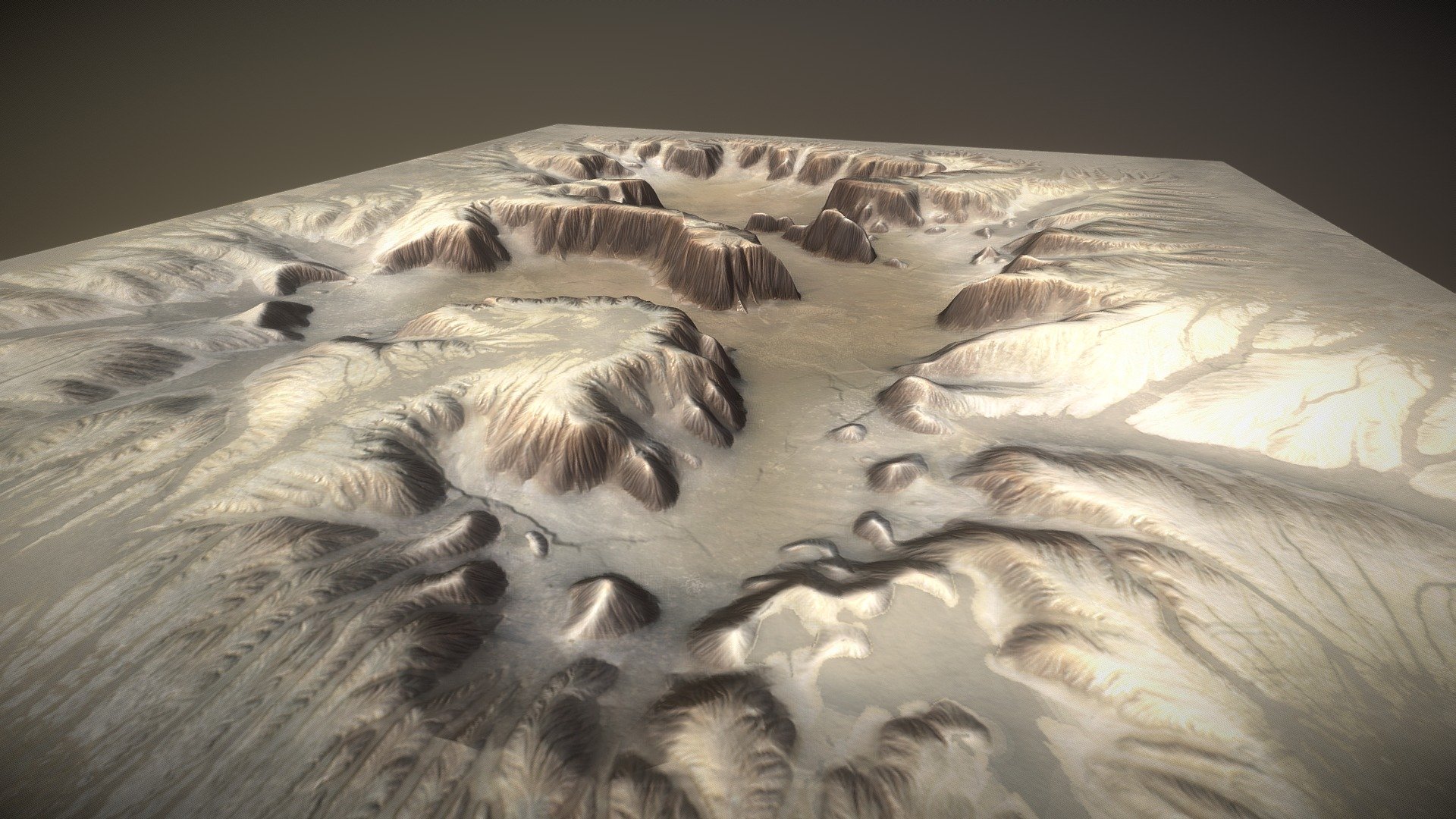 Terrain 2 - Download Free 3D Model By DJMaesen (@bumstrum) [29b795a ...