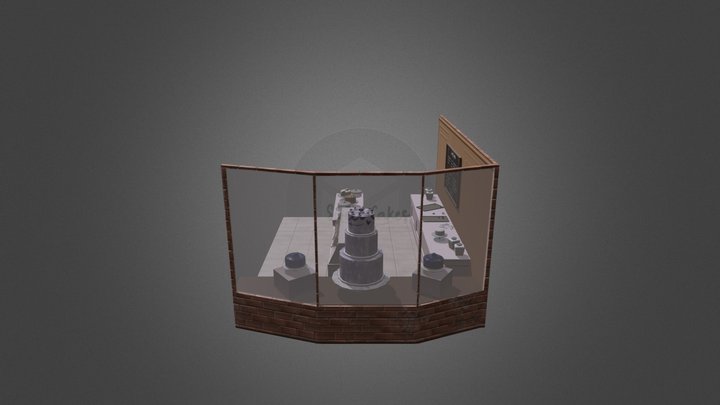 Sweet Cakes Bakery 3D Model