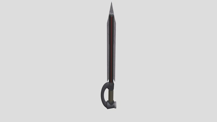 Imperial Officer Sword 3D Model