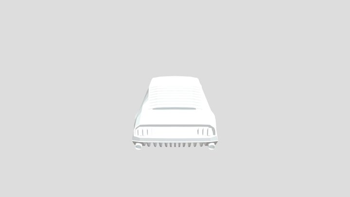 Мустанг 3D Model
