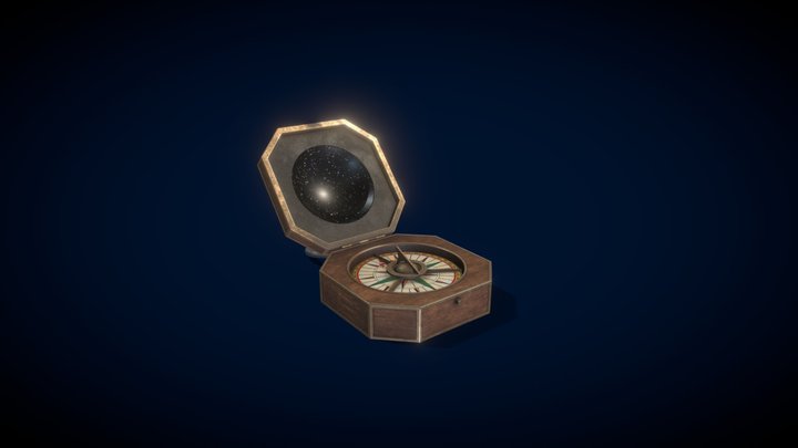 Jack Sparrow's compass 3D Model