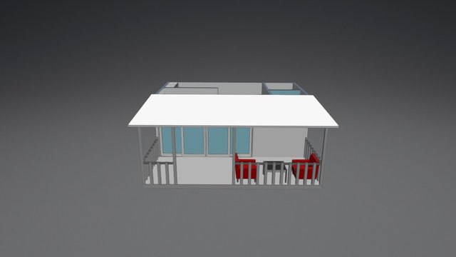 Container House 3 3D Model
